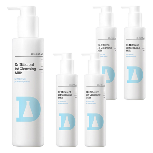 닥터디퍼런트 퍼스트 클렌징 밀크, 5개, 200ml