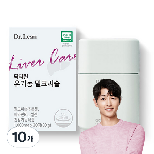 닥터린 유기농 밀크씨슬 30g, 30정, 10개