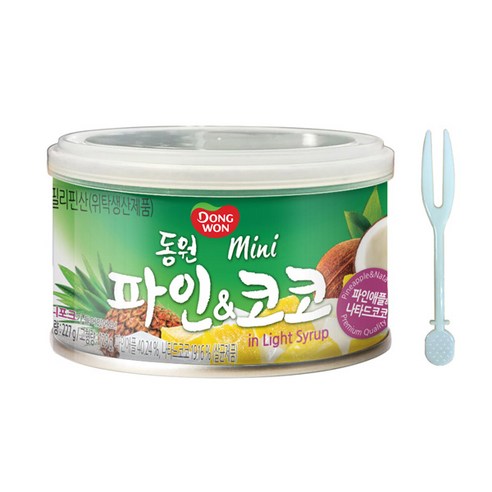동원 미니 파인코코, 227g, 1개