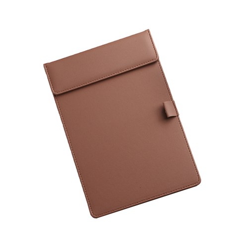 알로데 문서 폴더 패드 마그네틱 클립보드 18 x 26.5 cm, A03 브라운, 1개