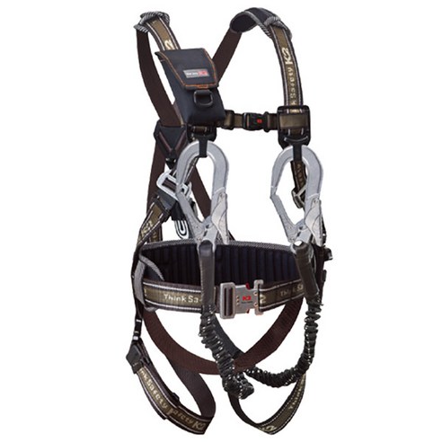 K2 Safety 산업용 Y전체식 안전벨트그네 KB-9201(Y) 브라운, 1개