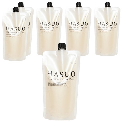 하수오 헤어용 왁싱큐어 500g, 투명, 6개