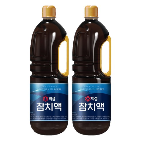 백설 참치액, 2개, 1.8L