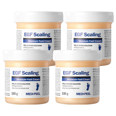 메디필 EGF 스케일링 모이스처 풋 크림 130g, 1개입, 4개