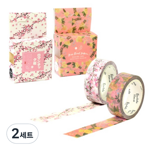 라이프포인트 마스킹 테이프 세트, S1015, S1023, 2세트