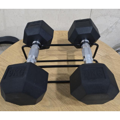 운동 공간을 깔끔하게 만들어주는 덤벨 거치대