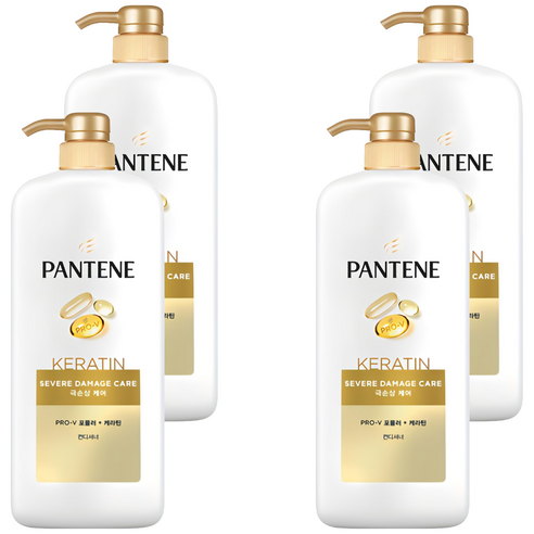 팬틴 극손상케어 컨디셔너 대용량, 1.2L, 4개