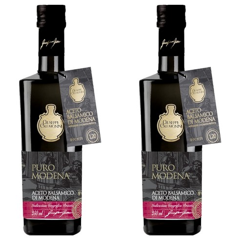 쥬세페크레모니니 퓨로모데나 발사믹 식초 4그레이프, 250ml, 2개