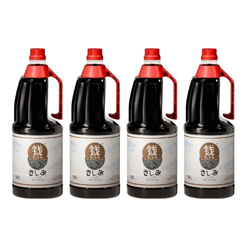 치엔 사시미 쇼유, 1.8L, 4개