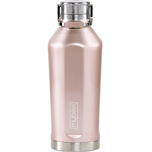 마이베비 콰트로 캔틴 캐리핸들 텀블러, 530ml, 로즈골드
