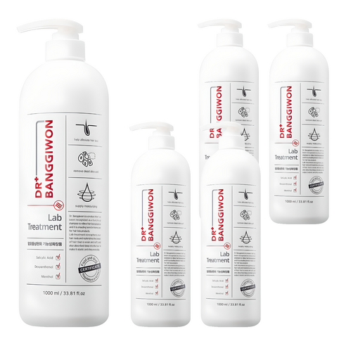 닥터방기원 랩 탈모 기능성 헤어트리트먼트, 1000ml, 5개