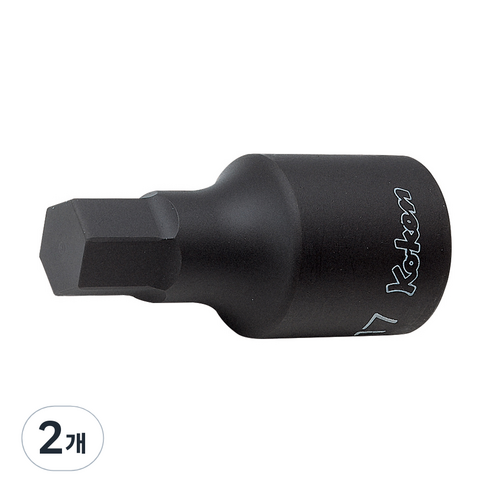 코켄 핸드용 일체형 육각 비트소켓 3/4 17 x 75 mm 6012M-75, 2개