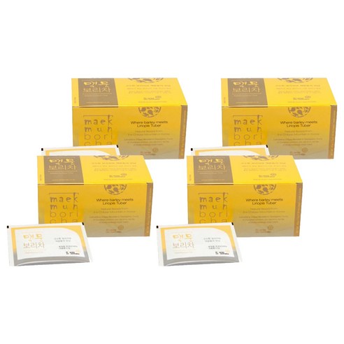 꽃뫼 맥문동보리차, 1.5g, 30개입, 4개