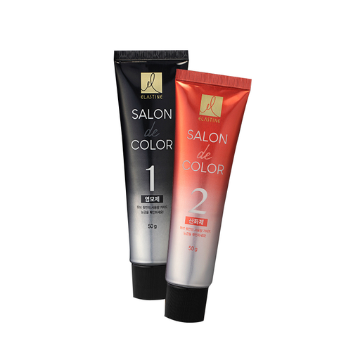 엘라스틴 살롱 드 컬러 앤 새치 염색제 밝은 갈색, 빛나는 갈색으로 되찾는 찬란한 젊음