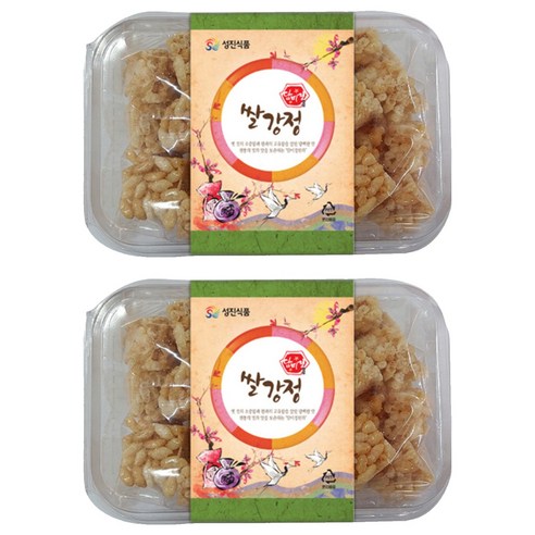 담미정한과 쌀강정, 80g, 2개