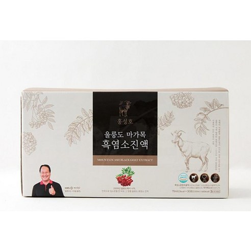 울릉도의 정기를 담은 건강 선물, 홍성호 울릉도 마가목 흑염소진액