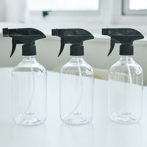 앙플랜트 기본에 충실한 분무기 500ml, 블랙, 3개