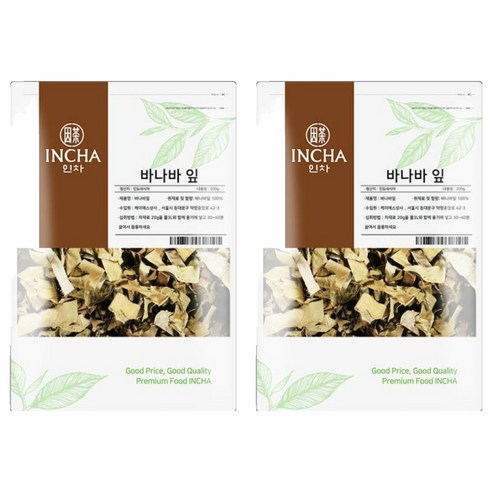 인차 바나바잎차, 200g, 1개입, 2개