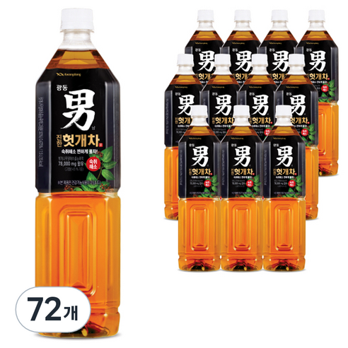 광동진한헛개차, 1.5L, 72개