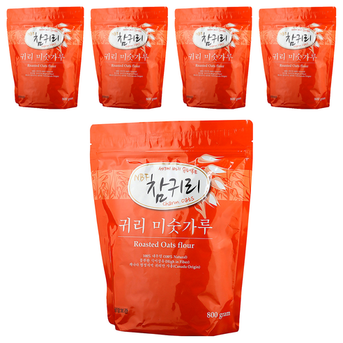 참귀리 미숫가루, 800g, 5개