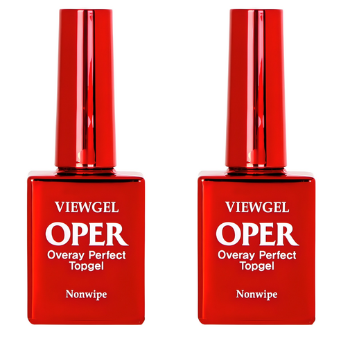 뷰젤 OPER 오버레이 오빠 탑 젤, 10ml, 2개