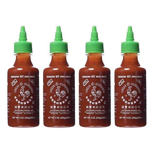 스리라차 핫 칠리 시즈닝, 255g, 4개
