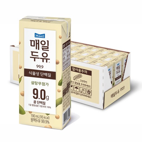 매일유업 매일두유 99.89, 190ml, 24개