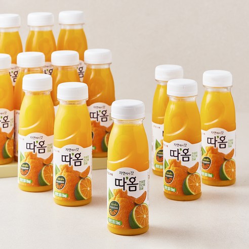 따옴 청귤 앤 한라봉 앤 천혜향 주스