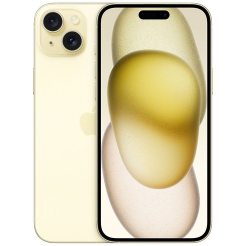 Apple 정품 아이폰 15 Plus 자급제, 옐로, 256GB