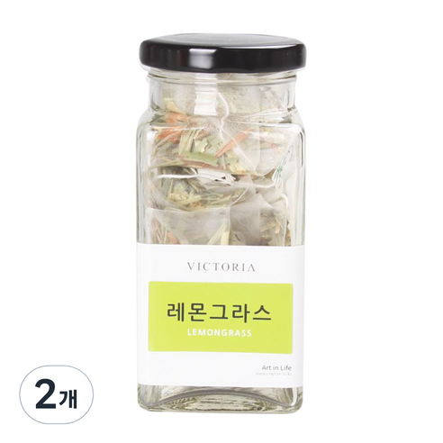 빅토리아 보틀 레몬그라스 차, 1g, 10개입, 2개