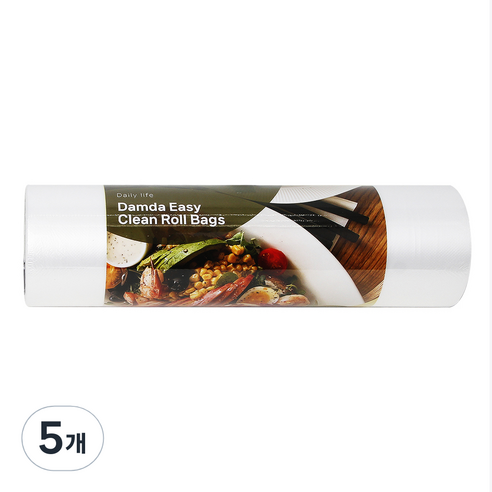담다비닐 위생 봉투 대형 30cm x 40cm, 대(L), 500개입, 5개