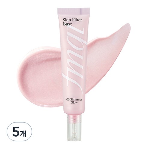 더페이스샵 에프엠지티 스킨 필터 베이스 CC 크림, 03 쉬머글로우, 35ml, 5개