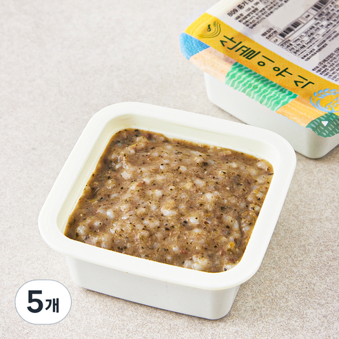 에코맘의산골이유식 중기 한우청경채묽은죽, 혼합맛(청경채/한우), 150g, 5개