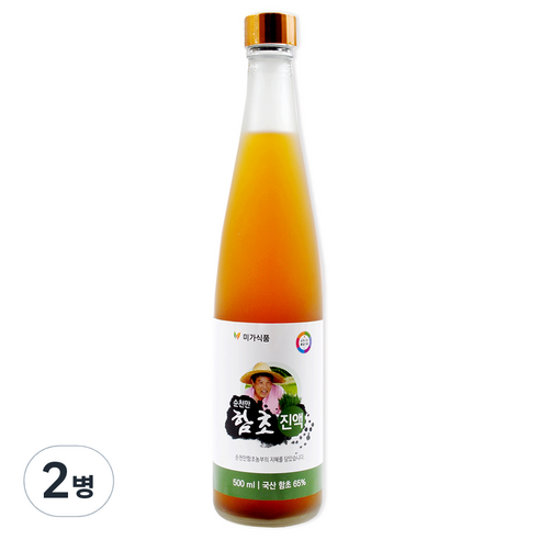 미가식품 순천만함초진액, 500ml, 2개