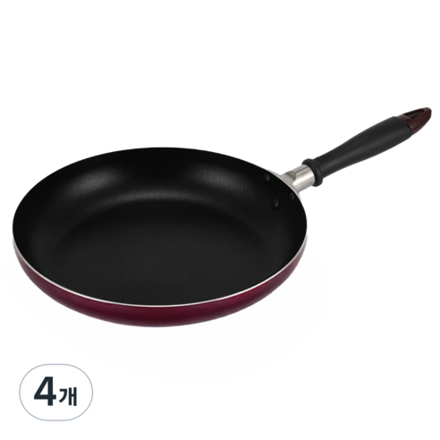 SimplePan 알루미늄 프라이팬, 26cm, 4개