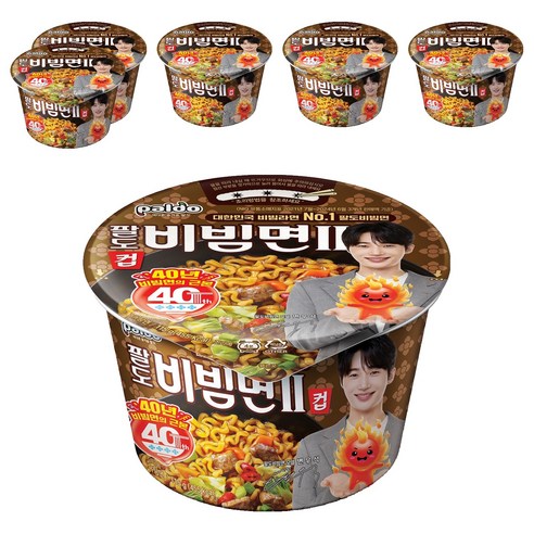 팔도비빔면 2 컵 115g, 6개