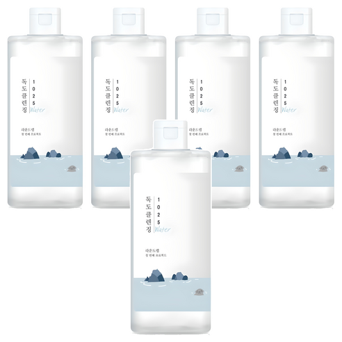 라운드랩 1025 독도 클렌징워터, 400ml, 5개