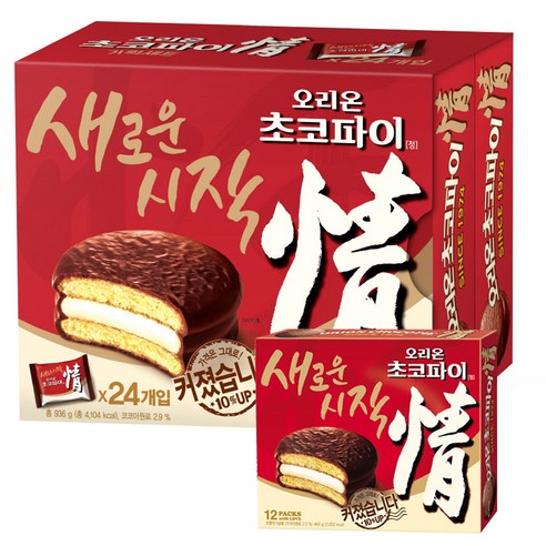 오리온 초코파이 정, 468g, 2개 468g × 2개 섬네일