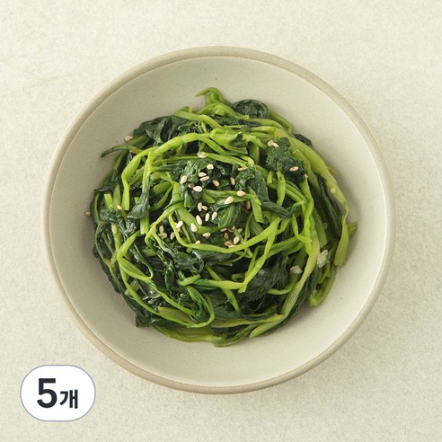 집반찬연구소 참나물무침, 80g, 5개