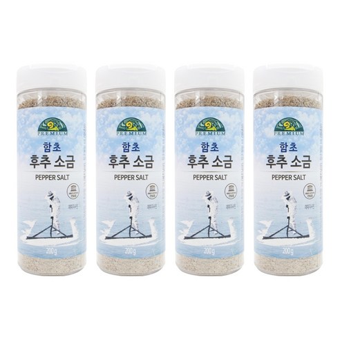 오가닉스토리 함초 후추소금, 200g, 4개