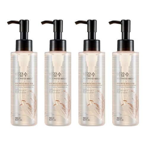 미감수 브라이트 리치 클렌징 오일, 150ml, 4개