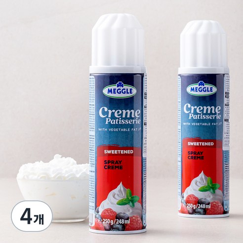 Creme Patisserie spray 250g - Meggle