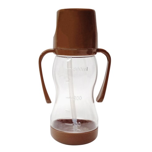 아가프라 라온 빨대컵 350ml, 1개, 초코