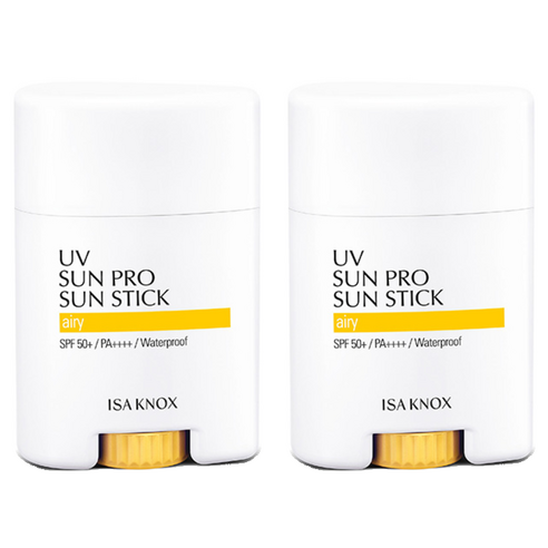 이자녹스 UV 선 프로 365 에어리 선스틱 SPF50+ PA++++, 19g, 2개