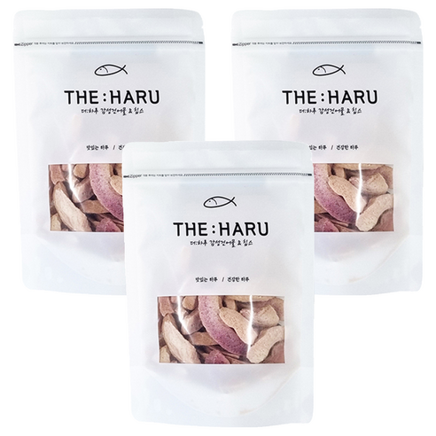 더하루 동결건조 핑크 복숭아칩, 50g, 3개