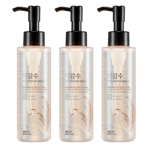 미감수 브라이트 리치 클렌징 오일, 150ml, 3개