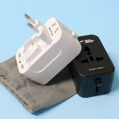 海外旅行 含小袋 海外旅行適配器袋 適配器 USB 適配器 旅行必需品 適配器 多功能。充電器適配器 海外出差 出國培訓