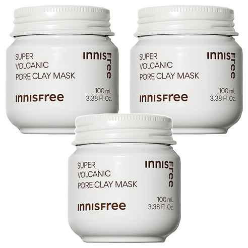 이니스프리 수퍼 화산송이 모공 마스크 100ml, 1개입, 3개