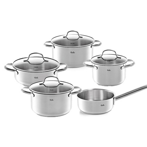 Fissler 菲仕樂電磁爐適用不鏽鋼湯鍋5入酷澎- 天天低價，你的日常所需