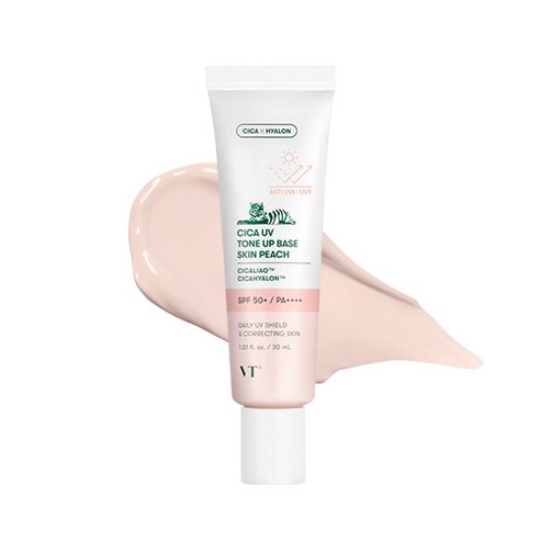 VT 시카 유브이 톤업 베이스 30ml, 스킨피치, 1개